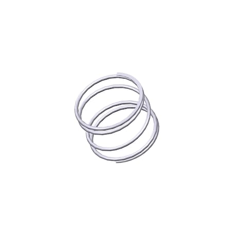 Approved Vendor Compression Spring, O= .750, L= .56, W= .038 G309973415